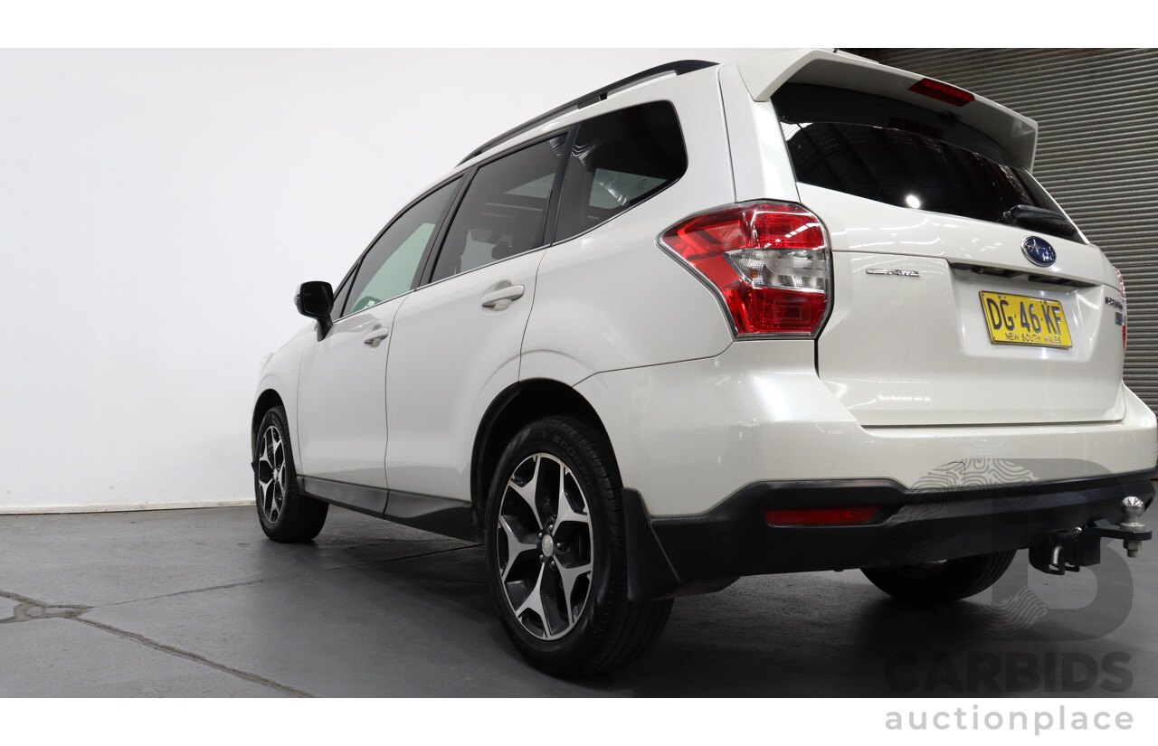 5/2013 Subaru Forester 2.0D Premium 4d Wagon White 2.0L Turbo Diesel