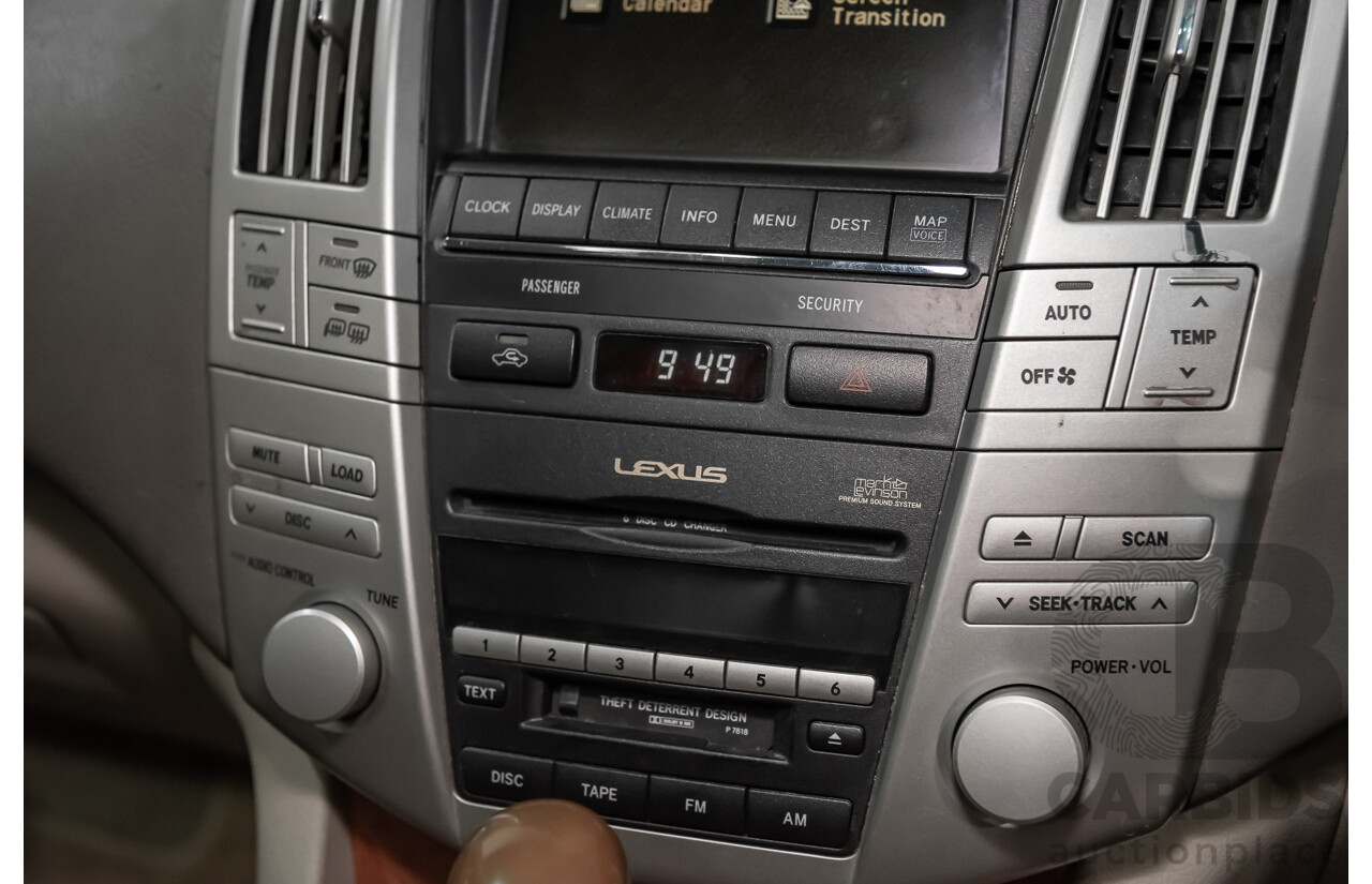 4/2003 Lexus Rx330 Sports MCU38R 4d Wagon Beige 3.3L V6