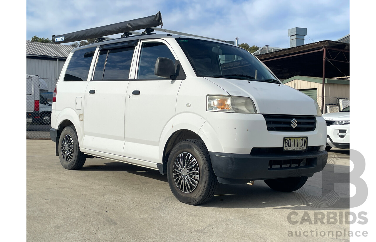 6/2012 Suzuki APV  GD MY06 UPGRADE 4d Van White 1.6L - Camper Conversion