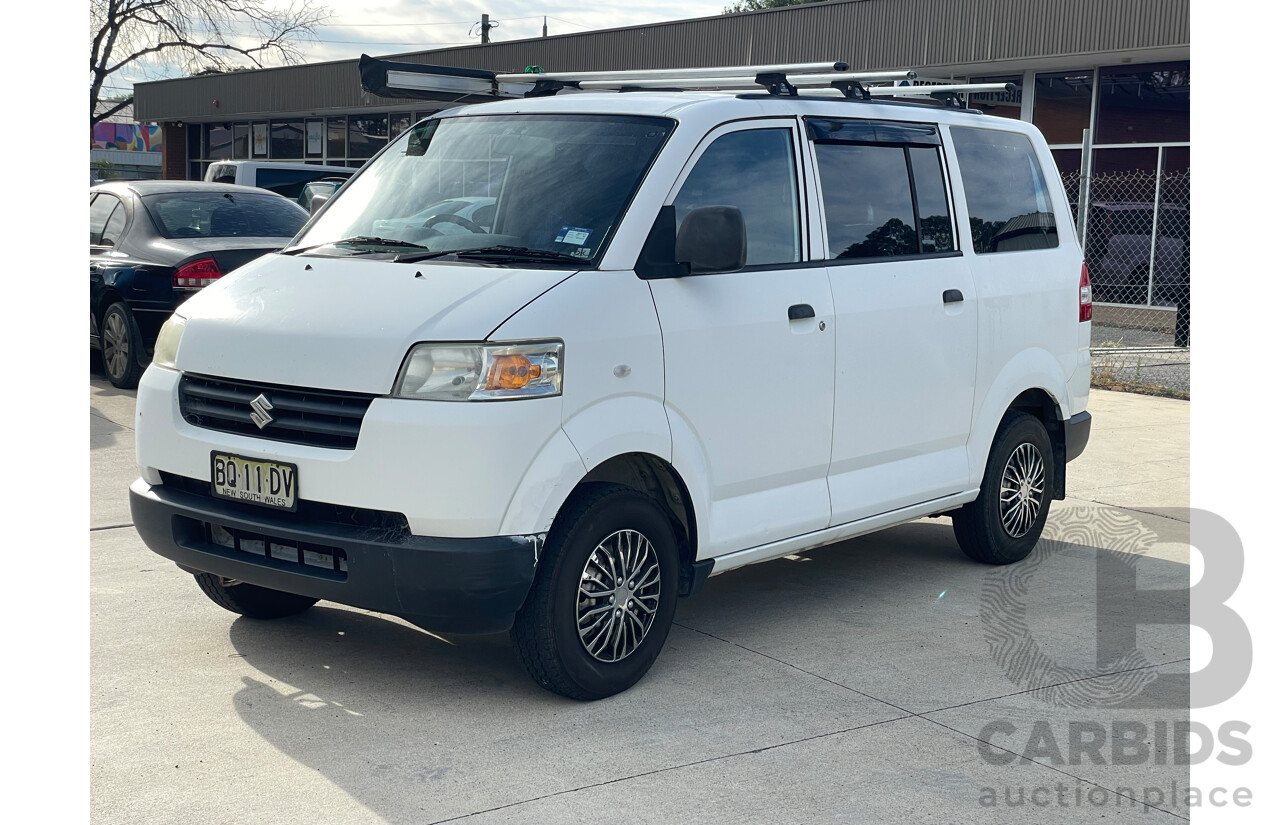 6/2012 Suzuki APV  GD MY06 UPGRADE 4d Van White 1.6L - Camper Conversion