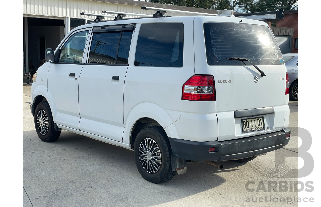 6/2012 Suzuki APV  GD MY06 UPGRADE 4d Van White 1.6L - Camper Conversion