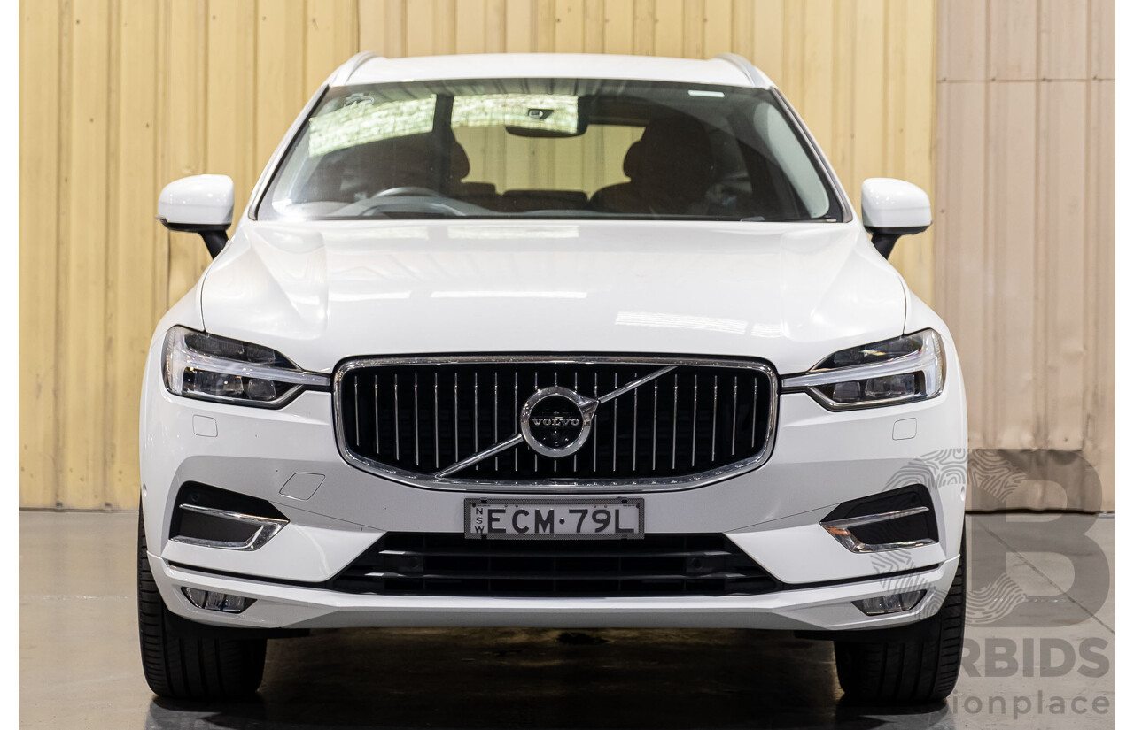 04/2019 Volvo XC60 D4 (AWD) Inscription UZ MY19 4d Wagon White 2.0L Twin Turbo Diesel