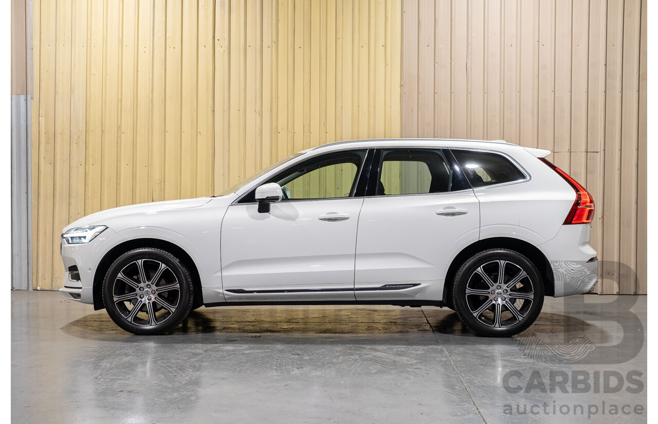 04/2019 Volvo XC60 D4 (AWD) Inscription UZ MY19 4d Wagon White 2.0L Twin Turbo Diesel