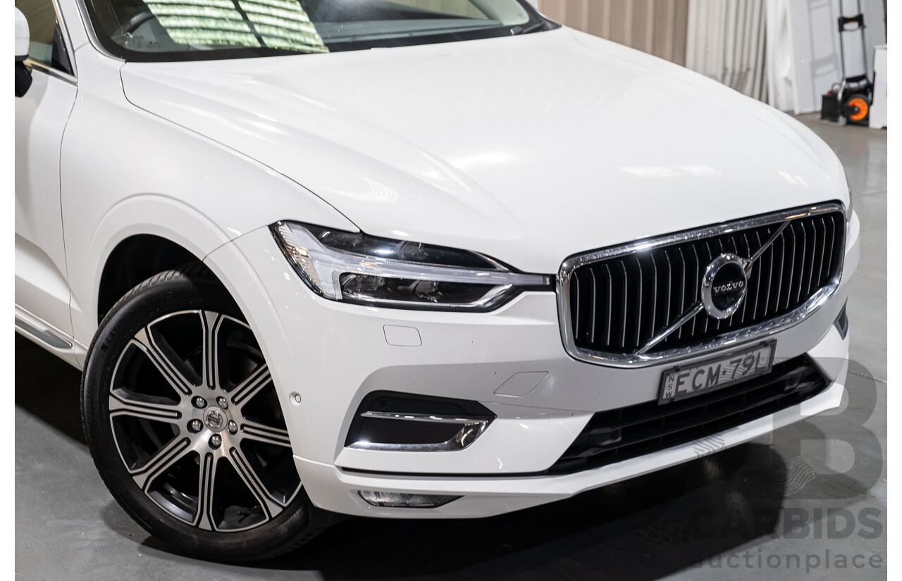 04/2019 Volvo XC60 D4 (AWD) Inscription UZ MY19 4d Wagon White 2.0L Twin Turbo Diesel