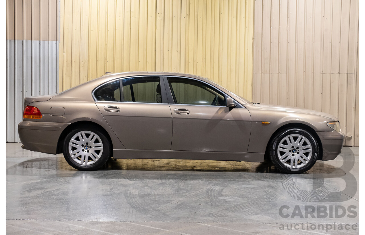 2/2003 Bmw 735i E65 4d Sedan Beige 3.6L V8