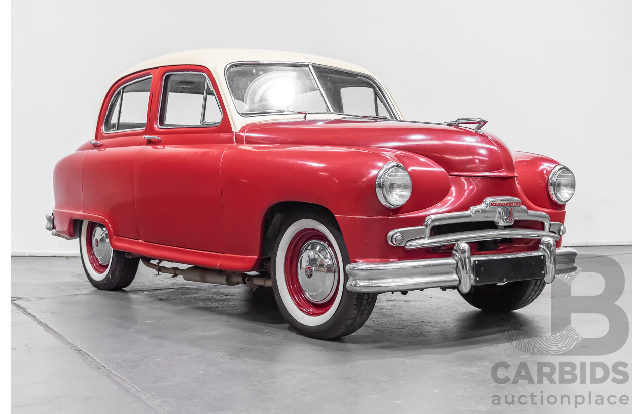 01/1954 Standard Vanguard Phase II 4d Sedan Red 2088cc Diesel