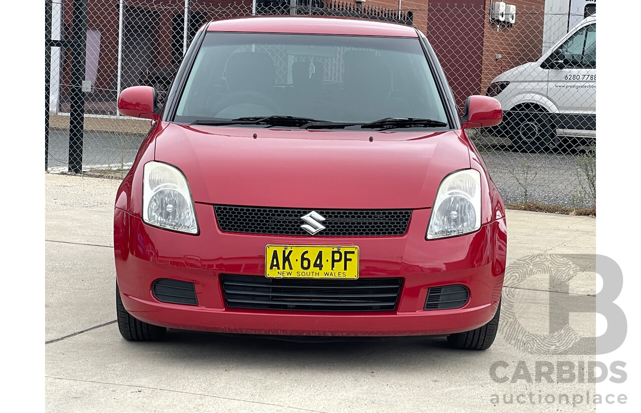 6/2006 Suzuki Swift EZ 5d Hatchback Red 1.5L