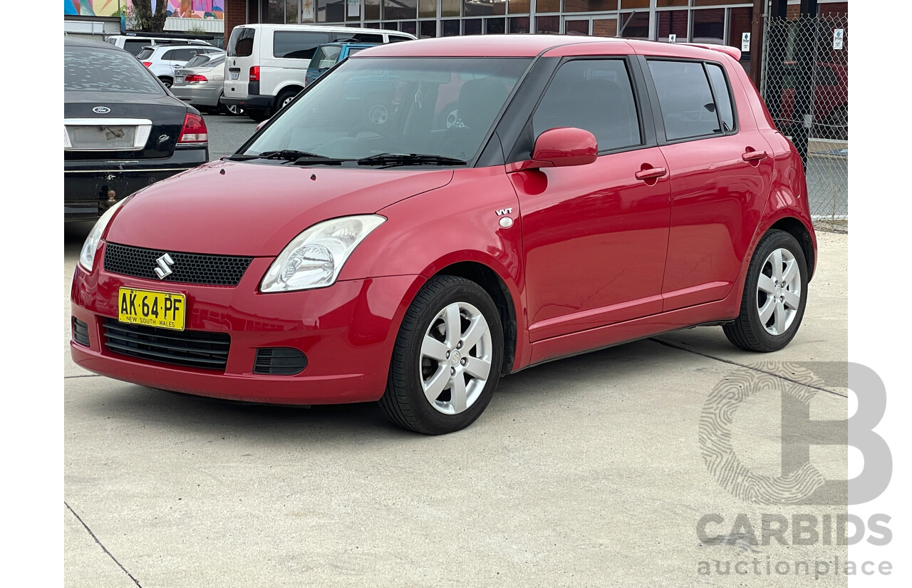 6/2006 Suzuki Swift EZ 5d Hatchback Red 1.5L