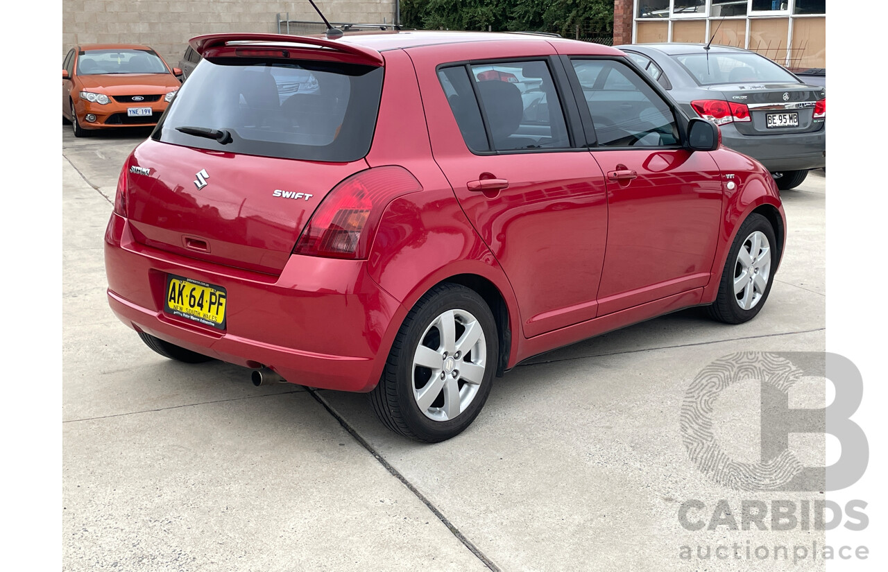 6/2006 Suzuki Swift EZ 5d Hatchback Red 1.5L