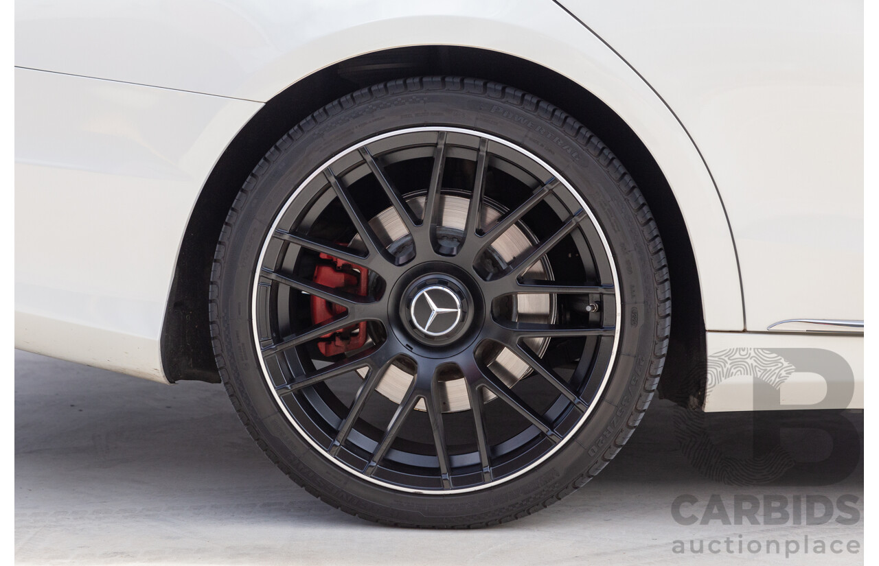 9/2014 Mercedes-Benz S500  222 4d Sedan White 4.7L Twin Turbo V8
