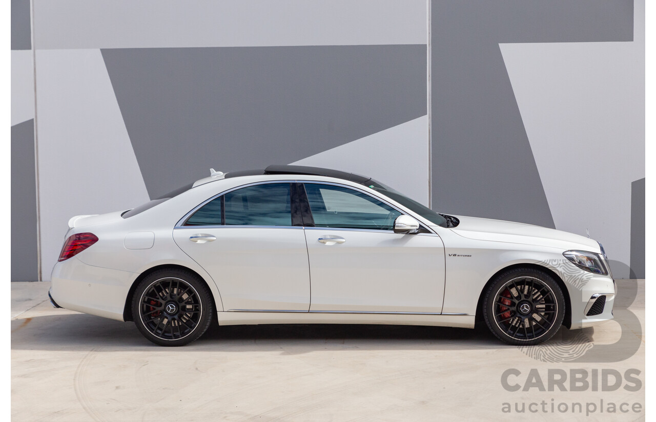 9/2014 Mercedes-Benz S500  222 4d Sedan White 4.7L Twin Turbo V8