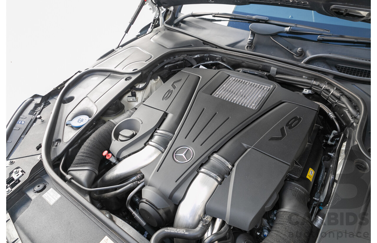 9/2014 Mercedes-Benz S500  222 4d Sedan White 4.7L Twin Turbo V8