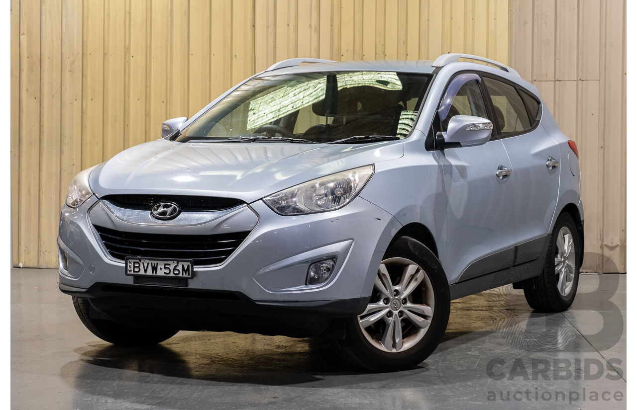 3/2011 Hyundai IX35 Elite (AWD) LM MY11 4d Wagon Blue 2.4L