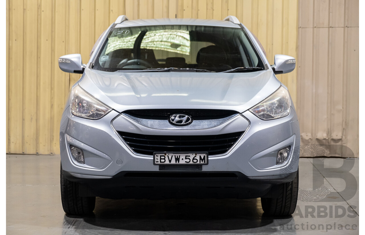 3/2011 Hyundai IX35 Elite (AWD) LM MY11 4d Wagon Blue 2.4L