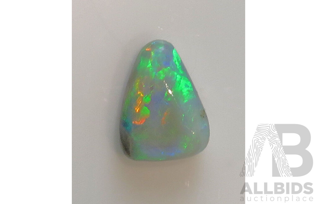 Australian Solid OPAL: semi-black