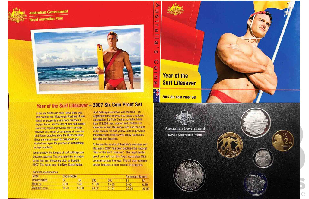 AUSTRALIA: PROOF Set: Royal Australia Mint