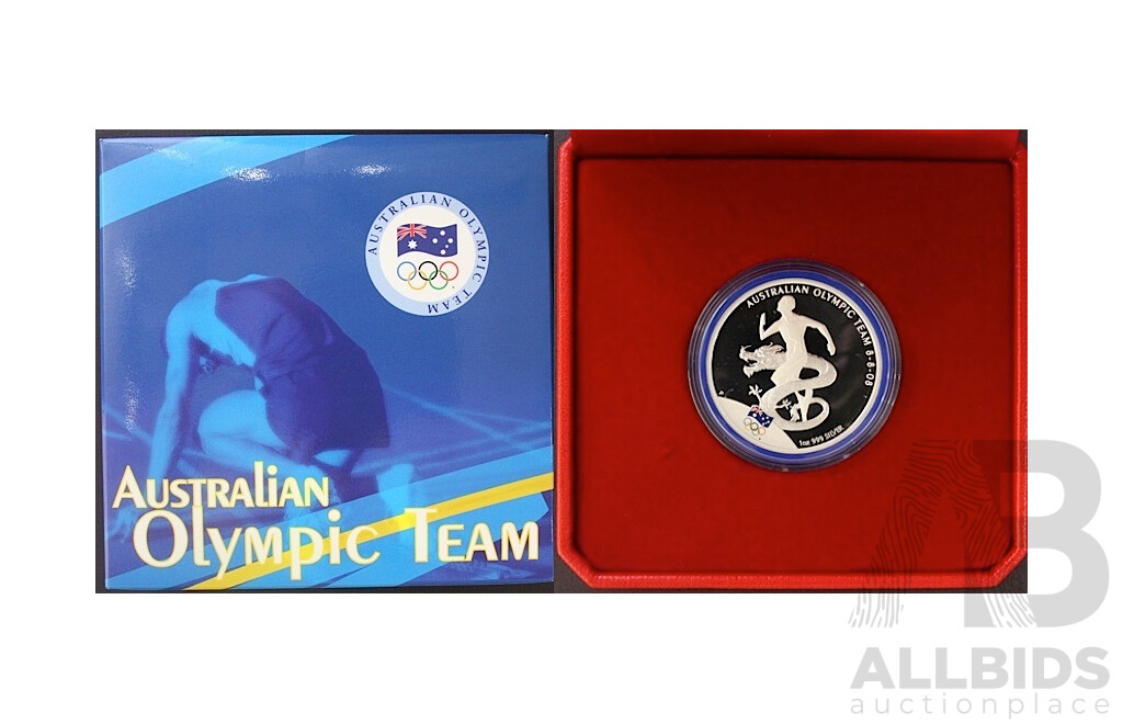 AUSTRALIA: Fine Silver PROOF 2008: One Ounce