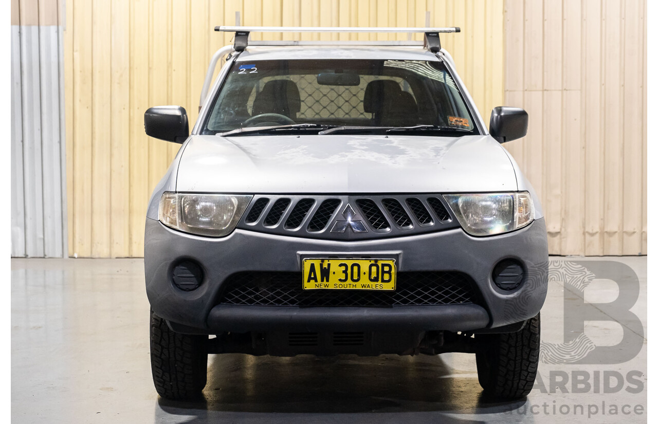 7/2008 Mitsubishi Triton GLX (4x4) ML MY08 Double Cab Utility Silver 3.2L Turbo Diesel