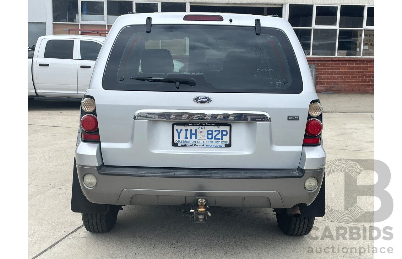 9/2007 Ford Escape XLS ZC 4d Wagon Silver 2.3L