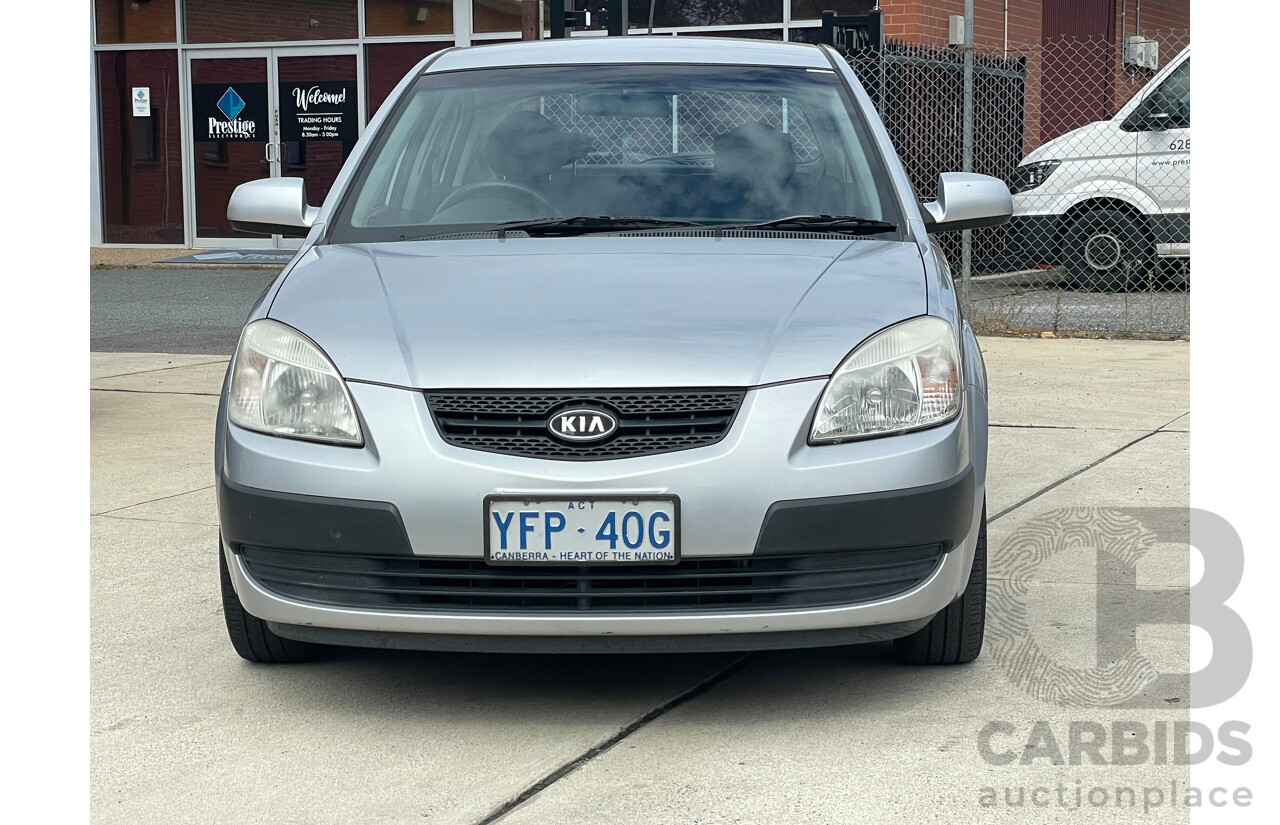 6/2007 Kia RIO EX JB 5d Hatchback Silver 1.6L