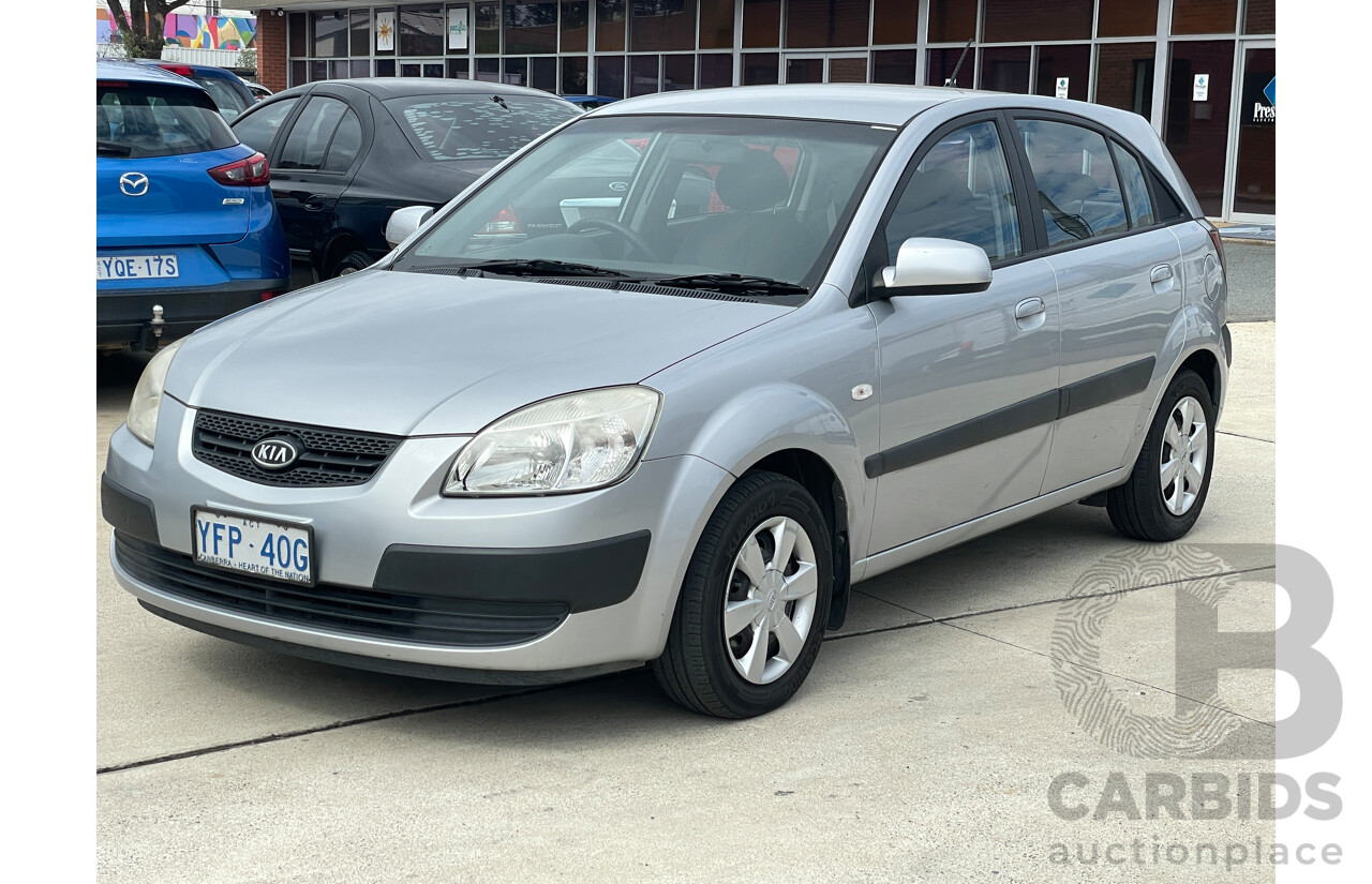 6/2007 Kia RIO EX JB 5d Hatchback Silver 1.6L