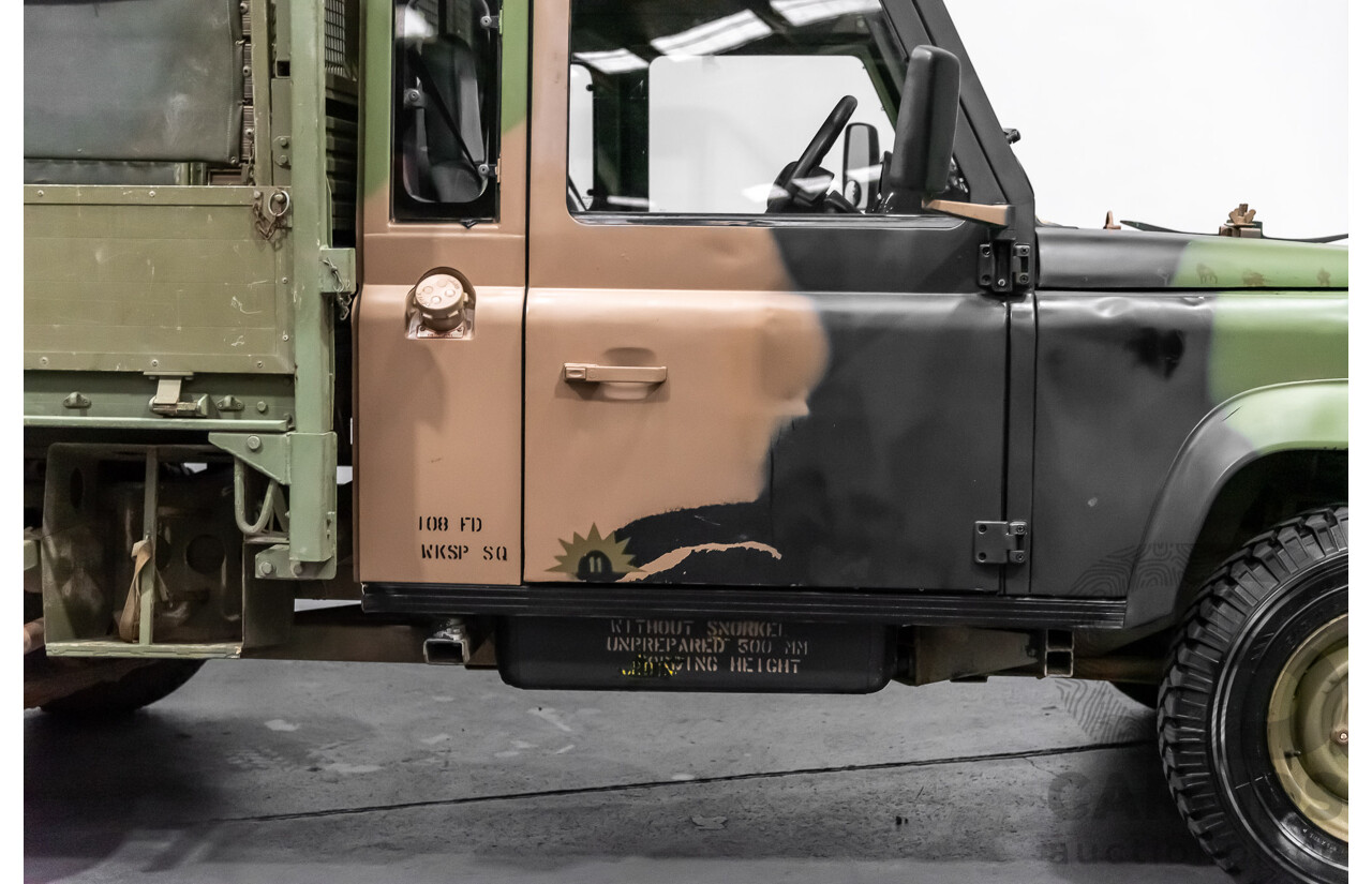 7/1990 Land Rover Defender 110 Perentie (6x6) Camouflage 3.9L Turbo Diesel - Ex-Military (ADF)