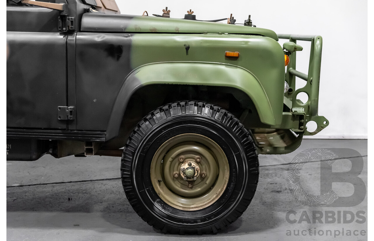 7/1990 Land Rover Defender 110 Perentie (6x6) Camouflage 3.9L Turbo Diesel - Ex-Military (ADF)