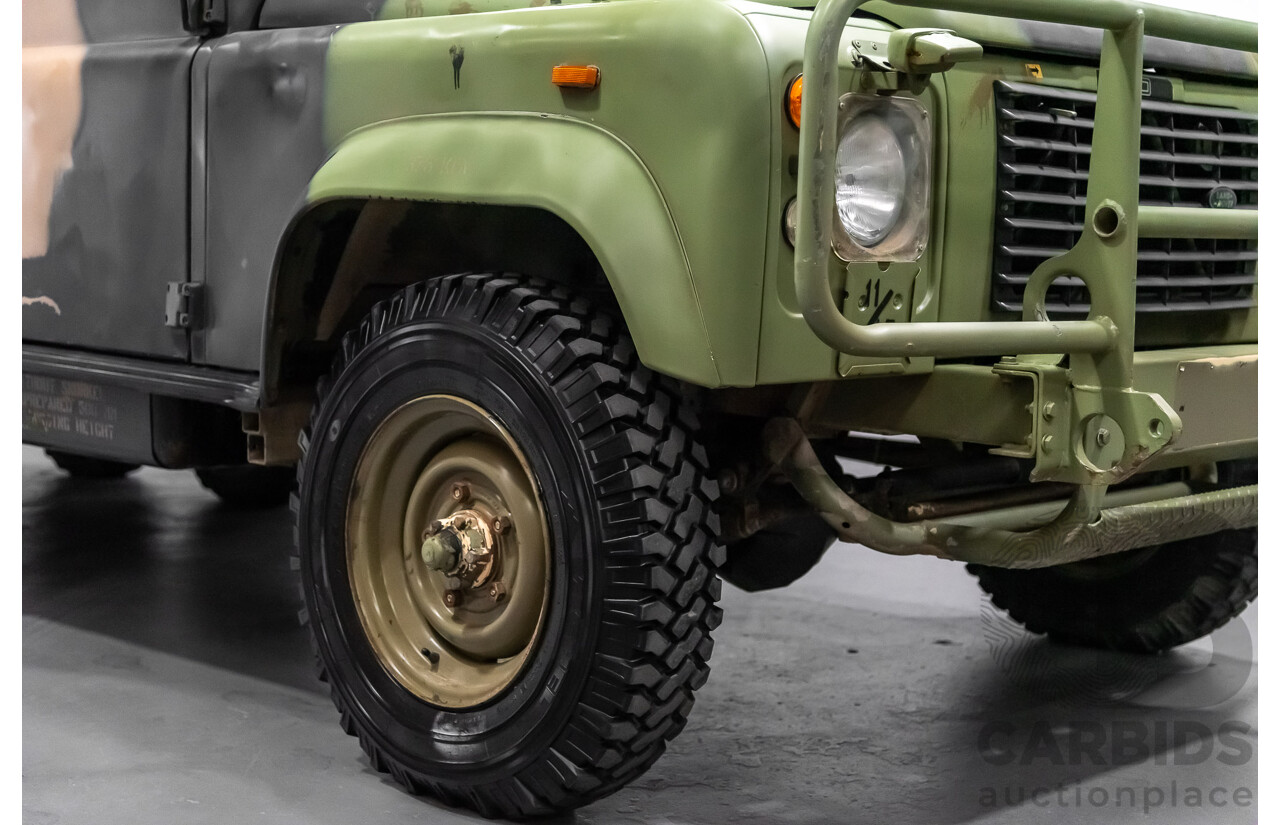 7/1990 Land Rover Defender 110 Perentie (6x6) Camouflage 3.9L Turbo Diesel - Ex-Military (ADF)