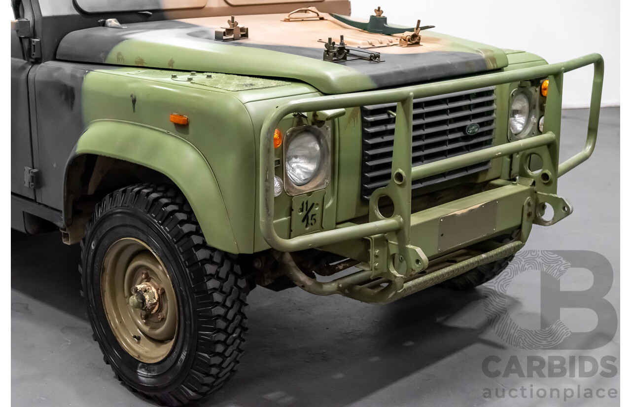 7/1990 Land Rover Defender 110 Perentie (6x6) Camouflage 3.9L Turbo Diesel - Ex-Military (ADF)