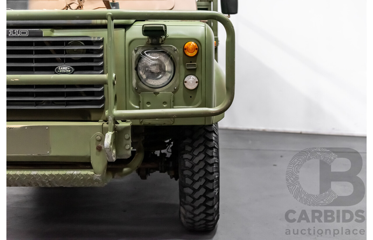 7/1990 Land Rover Defender 110 Perentie (6x6) Camouflage 3.9L Turbo Diesel - Ex-Military (ADF)