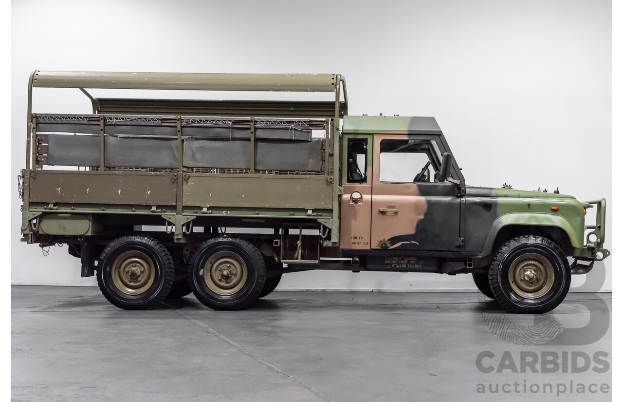 7/1990 Land Rover Defender 110 Perentie (6x6) Camouflage 3.9L Turbo Diesel - Ex-Military (ADF)