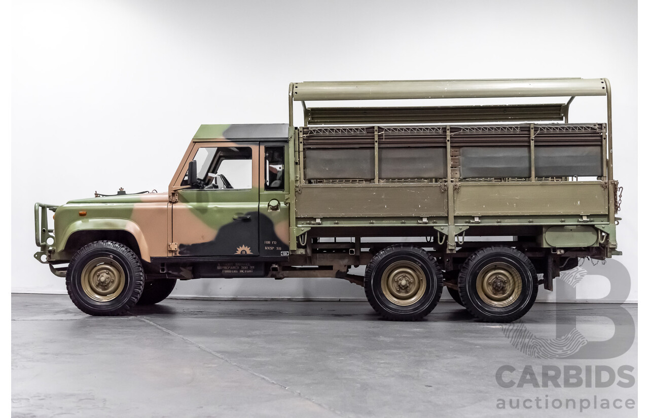 7/1990 Land Rover Defender 110 Perentie (6x6) Camouflage 3.9L Turbo Diesel - Ex-Military (ADF)