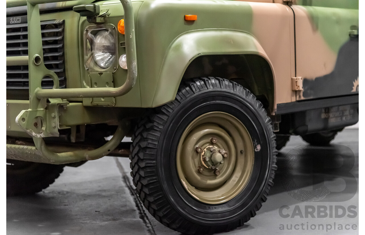 7/1990 Land Rover Defender 110 Perentie (6x6) Camouflage 3.9L Turbo Diesel - Ex-Military (ADF)