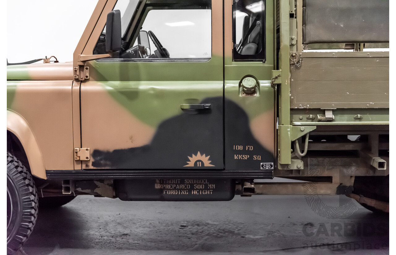 7/1990 Land Rover Defender 110 Perentie (6x6) Camouflage 3.9L Turbo Diesel - Ex-Military (ADF)