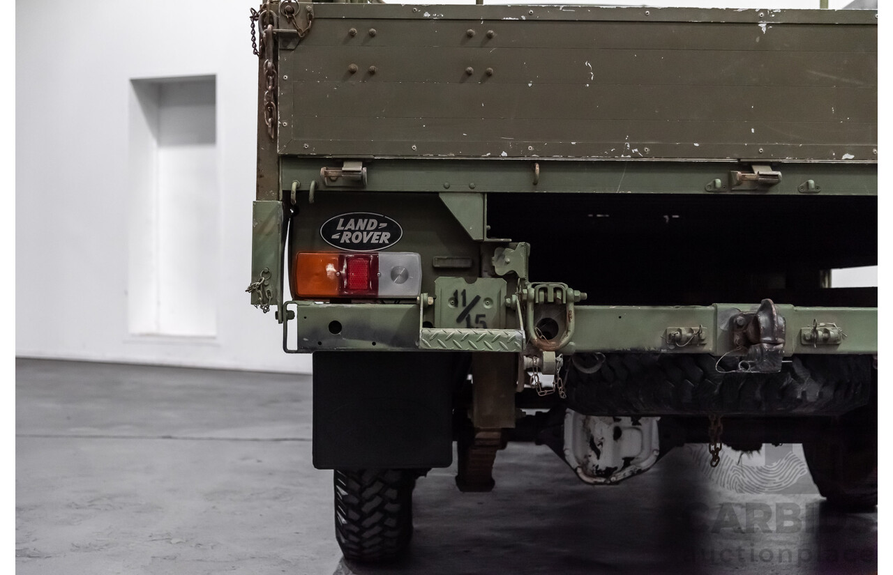 7/1990 Land Rover Defender 110 Perentie (6x6) Camouflage 3.9L Turbo Diesel - Ex-Military (ADF)