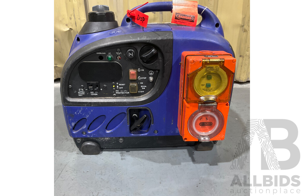 YAMAHA EF1000iS – 1 KVA Inverter Generator - ORP $1799