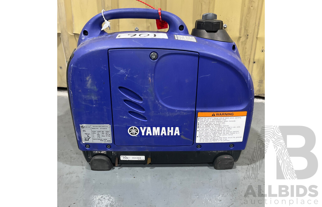 YAMAHA EF1000iS – 1 KVA Inverter Generator - ORP $1799