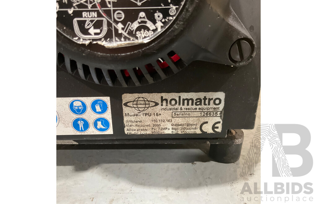 HOLMATRO TPU-15 Portable Petrol Hydraulic Pump