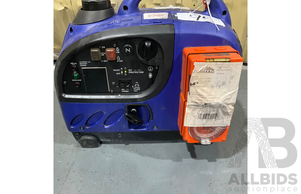 YAMAHA EF1000iS – 1 KVA Inverter Generator - ORP $1799