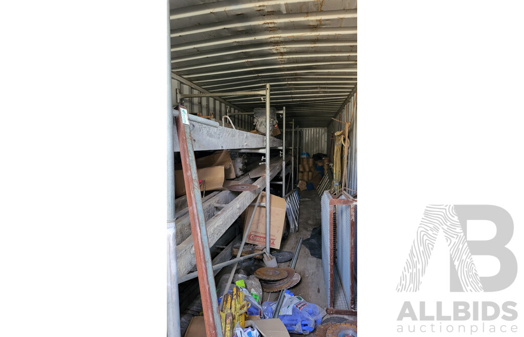2004 40ft Mersk 2.6m High Shipping Container - Grey