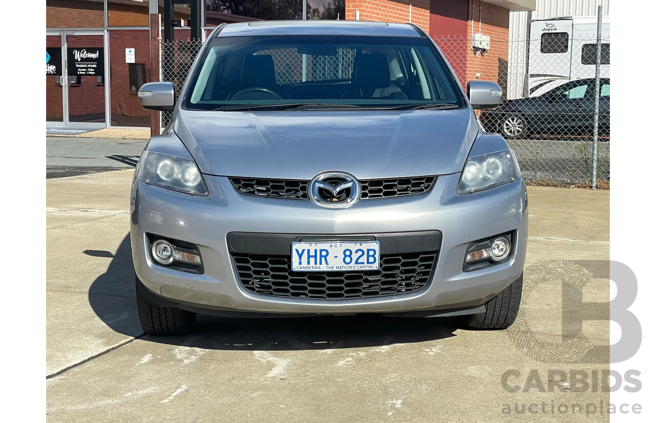 2/2008 Mazda Cx-7 Luxury (4x4) ER 4d Wagon Silver 2.3L