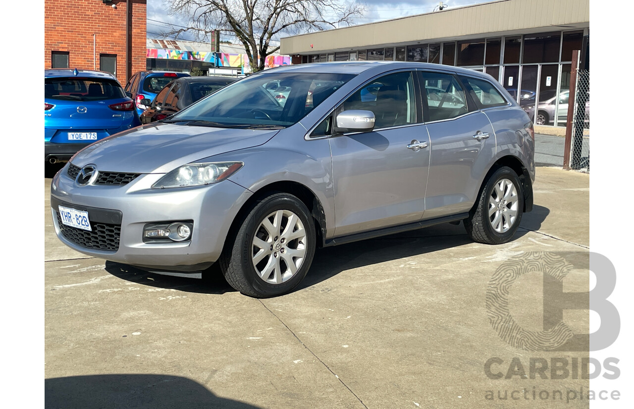 2/2008 Mazda Cx-7 Luxury (4x4) ER 4d Wagon Silver 2.3L