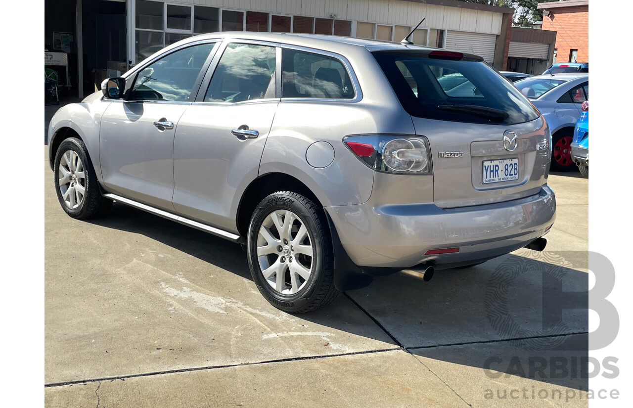 2/2008 Mazda Cx-7 Luxury (4x4) ER 4d Wagon Silver 2.3L