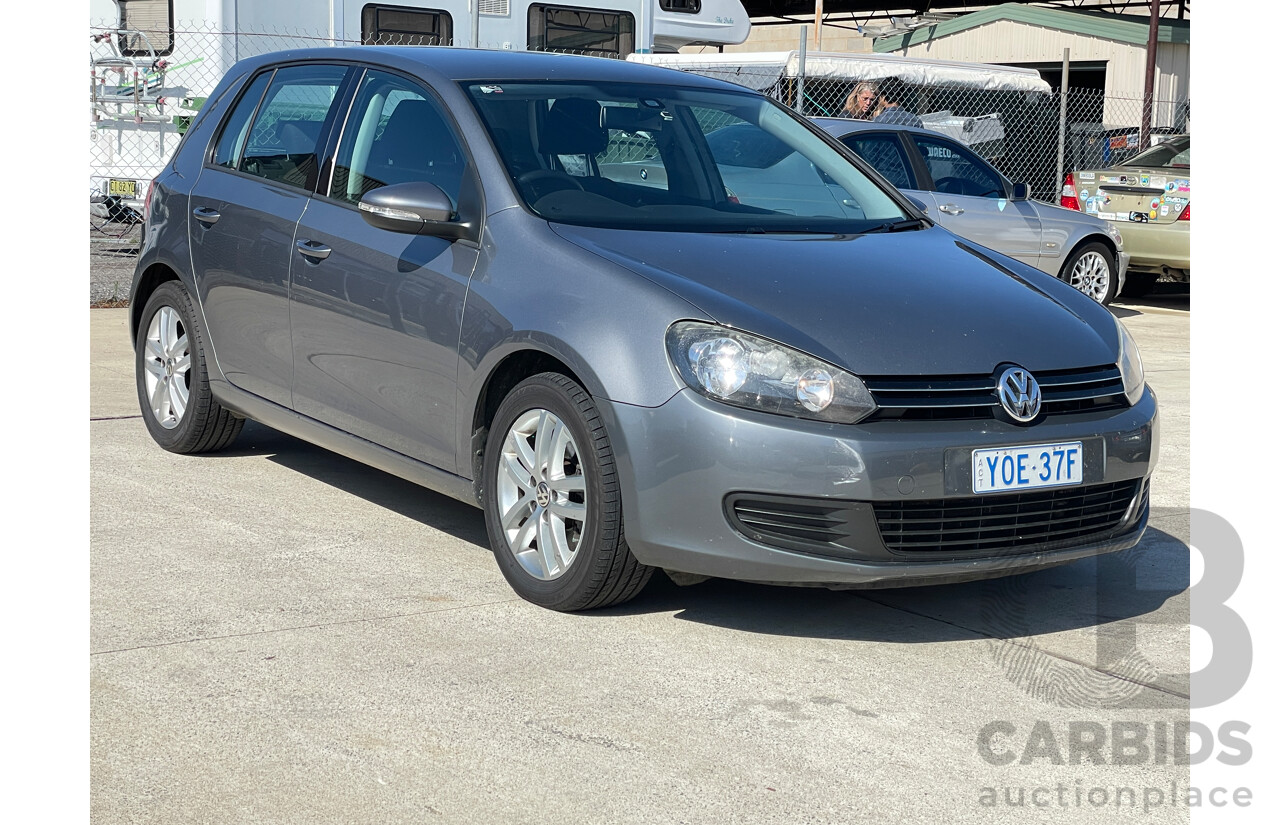 3/2012 Volkswagen Golf 118 TSI Comfortline 1K MY13 5d Hatchback Grey 1.4L