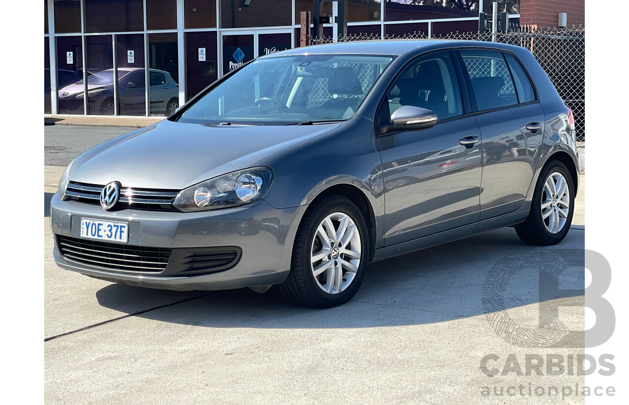 3/2012 Volkswagen Golf 118 TSI Comfortline 1K MY13 5d Hatchback Grey 1.4L