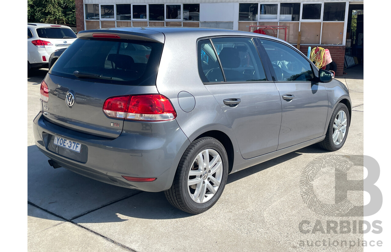 3/2012 Volkswagen Golf 118 TSI Comfortline 1K MY13 5d Hatchback Grey 1.4L