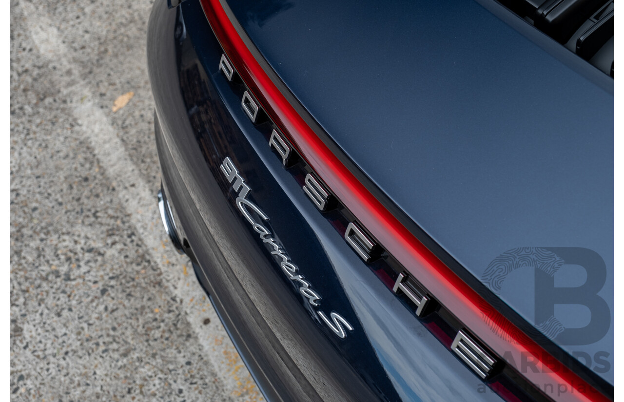 07/2021 Porsche 911 Carrera S 992 MY21 2d Coupe Night Blue Metallic 3.0L Turbo