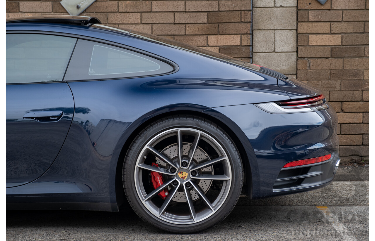 07/2021 Porsche 911 Carrera S 992 MY21 2d Coupe Night Blue Metallic 3.0L Turbo