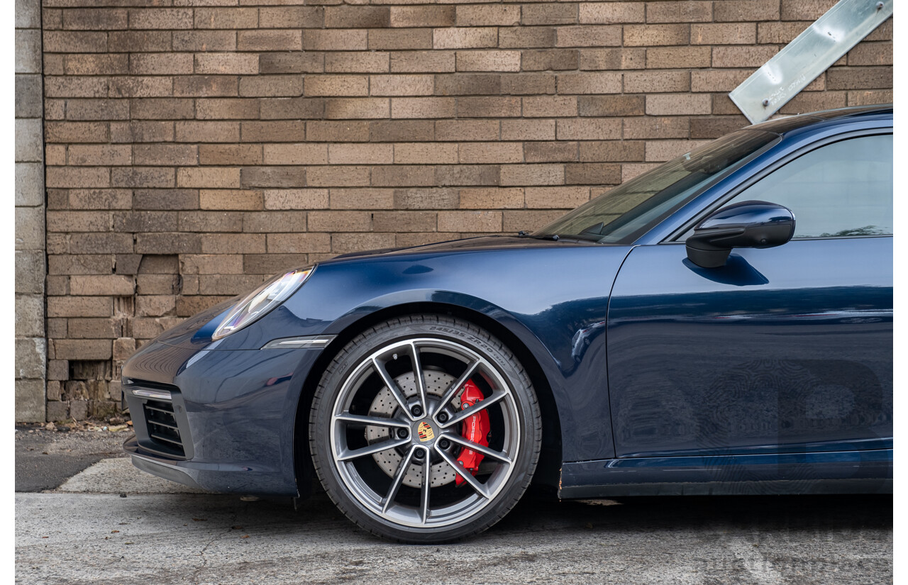 07/2021 Porsche 911 Carrera S 992 MY21 2d Coupe Night Blue Metallic 3.0L Turbo