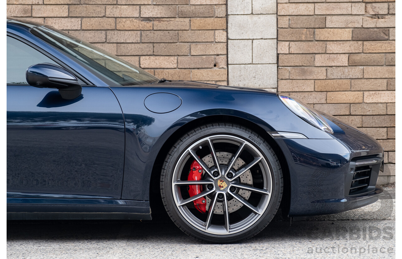 07/2021 Porsche 911 Carrera S 992 MY21 2d Coupe Night Blue Metallic 3.0L Turbo